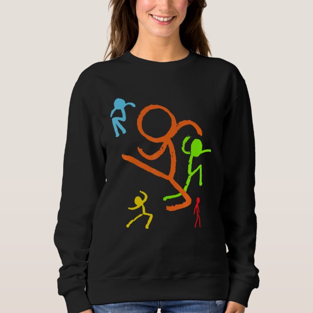 Alan Design Art Becker Playing Gaming Essential Ga Sweatshirt (Front)