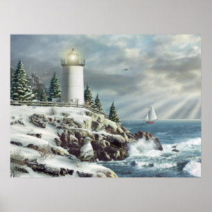 Alan Giana "After the Snow" Poster