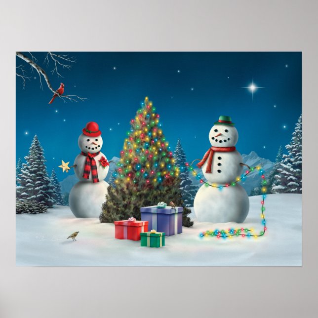 Alan Giana "All is Bright" Poster (Front)