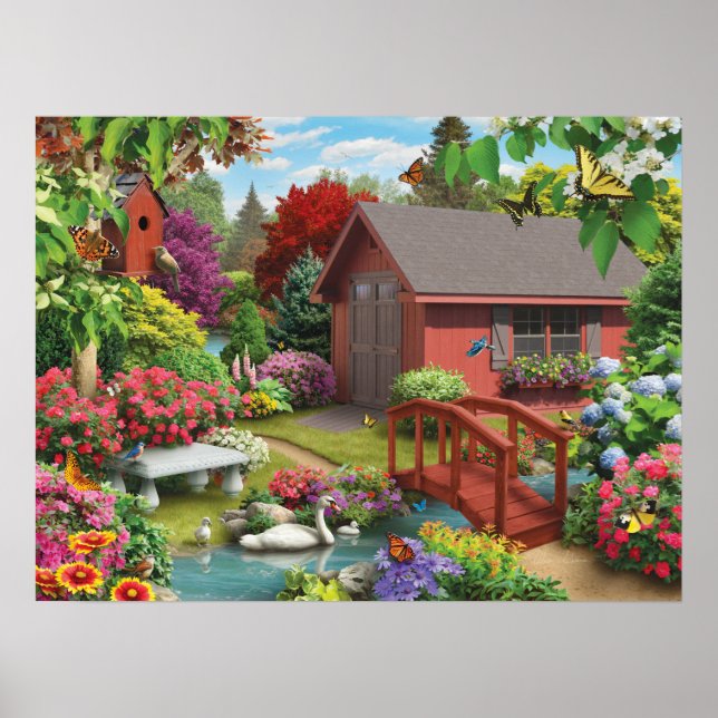 Alan Giana "By the Bridge" Poster (Front)