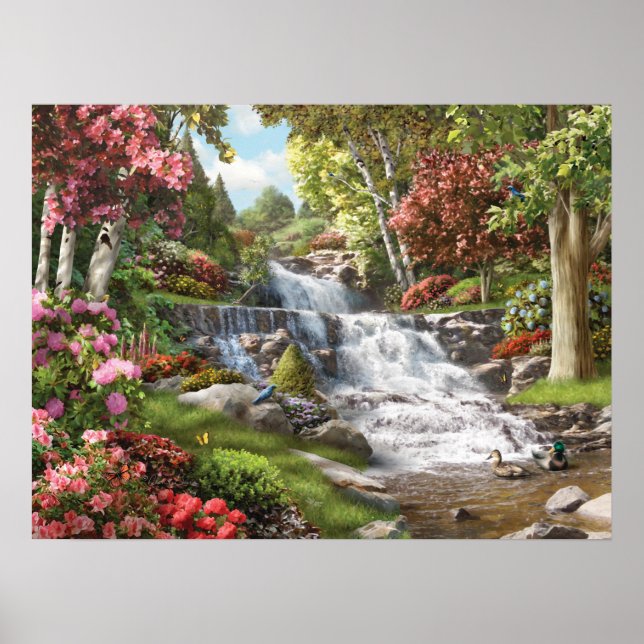 Alan Giana "By the Falls" Poster (Front)