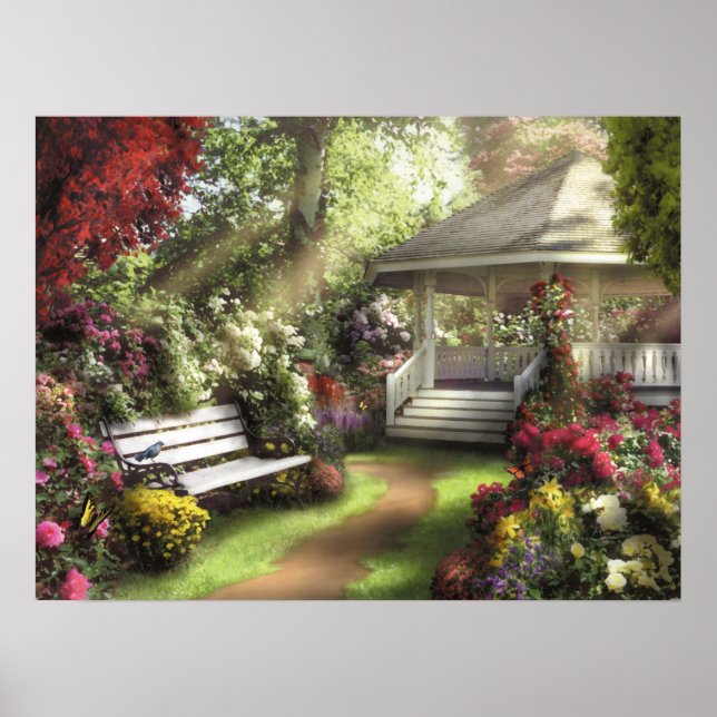 Alan Giana "Garden of Light" Poster (Front)