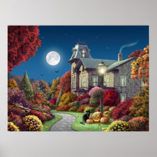 Alan Giana "Moonlight" Canvas Poster