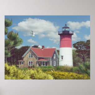Alan Giana "Nauset Light" Poster