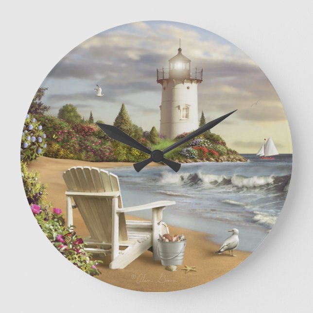 Alan Giana "The Perfect Place" Clock (Front)