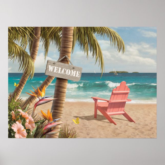 Alan Giana "Welcome to Paradise" Poster (Front)