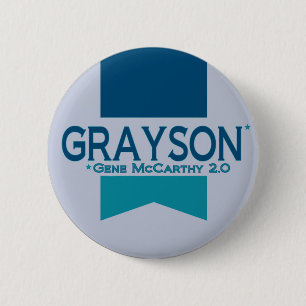 Alan Grayson for President 2012 6 Cm Round Badge