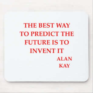 alan kay quote mouse pad