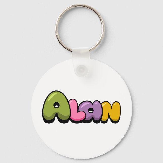Alan Key Ring (Front)
