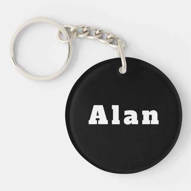 alan key ring (Front)