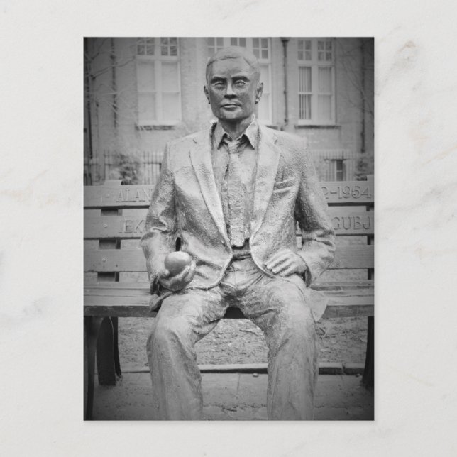 Alan Turing, OBE. The Father of Modern Computing Postcard (Front)