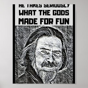 Alan Watts  Poster