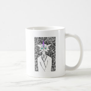 Alan Watts Zen Cat Coffee Mug
