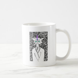 Alan Watts Zen Cat Coffee Mug
