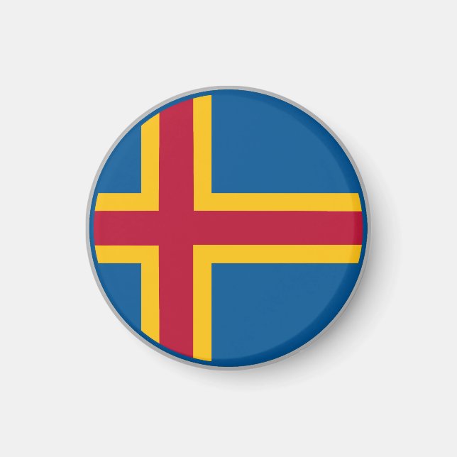 Aland Flag Magnet (Front)