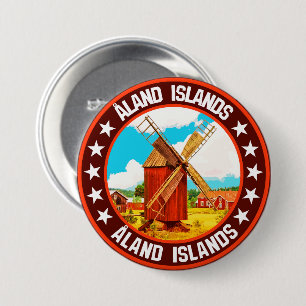 Åland Islands 7.5 Cm Round Badge