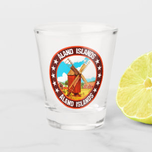Åland Islands Shot Glass