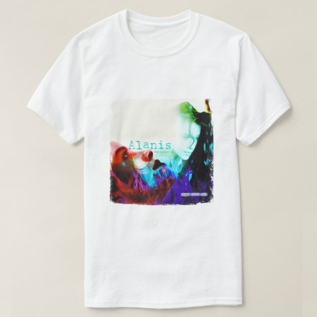 Alanis Jagged Little Pill Album T-Shirt (Design Front)