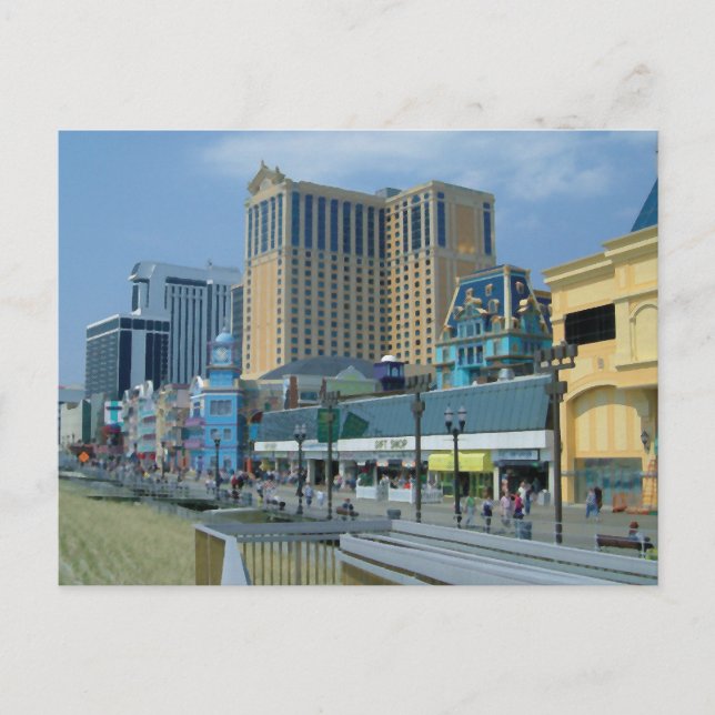 Alantic city postcard (Front)