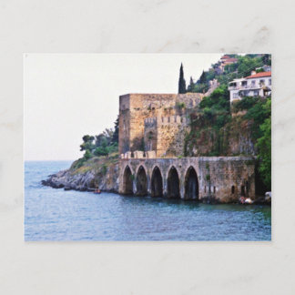 Alanya - The Tersane Or Dockyard Postcard