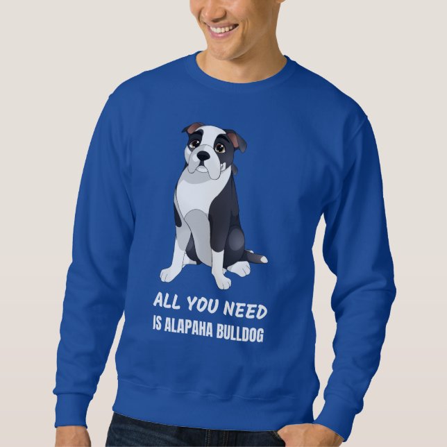 Alapaha,Alapaha Blue Blood Bulldog Alapaha Bulldog Sweatshirt (Front)
