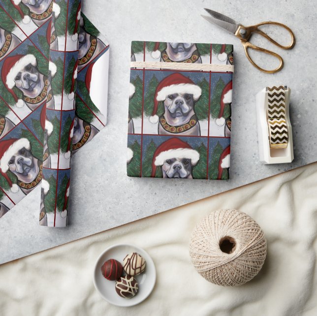 Alapaha Blue Blood Bulldog Wrapping Paper (Crafts)