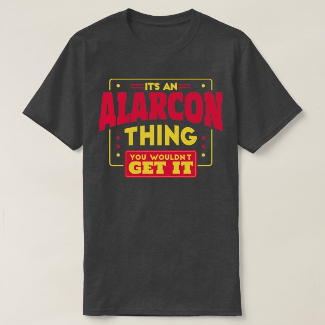 Alarcon T-Shirt (Design Front)