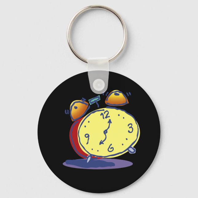 Alarm Clock Keychain (Front)