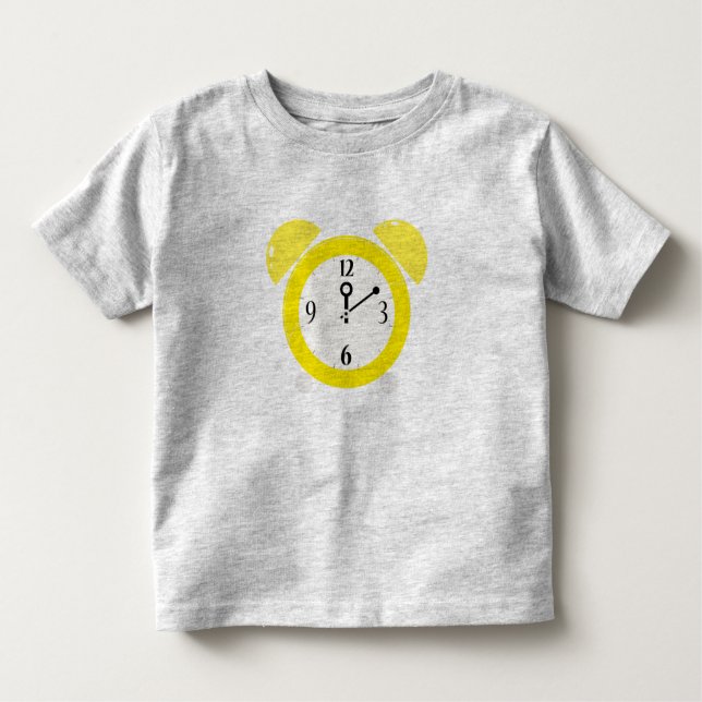 alarm clock toddler T-Shirt (Front)