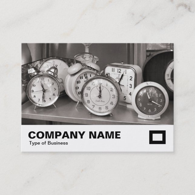 Alarming Still-life Business Card (Front)
