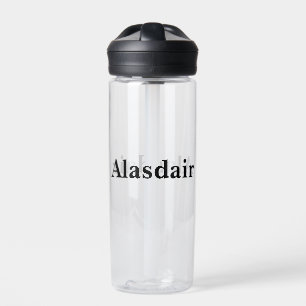 Alasdair Mens Name, Water Bottle