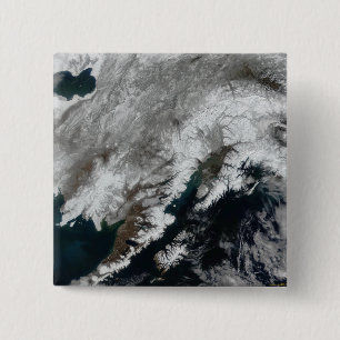Alaska 15 Cm Square Badge