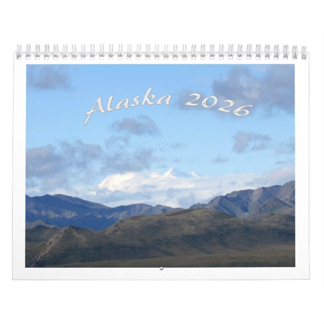Alaska 2026 Calendar (Cover)