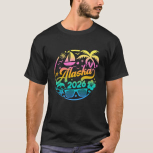 Alaska 2026 Family Vacation Beach Matching Group S T-Shirt