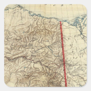 Alaska 5 square sticker