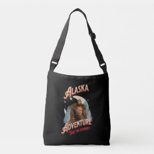 Alaska Adventure. Take the Journey Bigfoot Crossbody Bag
