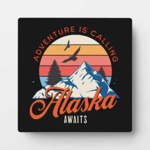 Alaska Awaits! Plaque