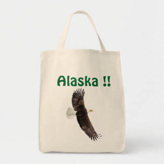 Alaska bag with a eagle.