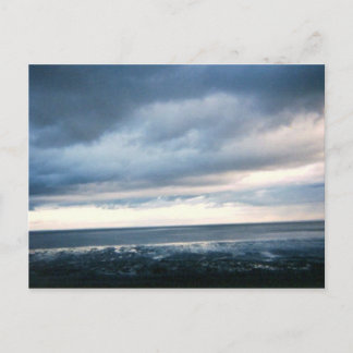 Alaska beach postcard