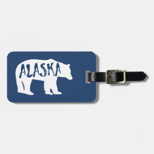 Alaska Bear Luggage Tag