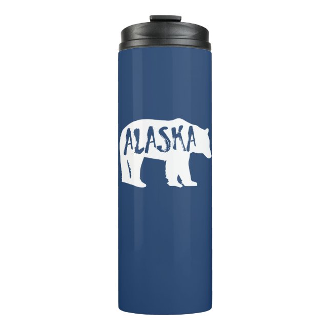 Alaska Bear Thermal Tumbler (Front)