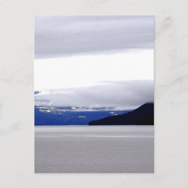 Alaska Blues Holiday Postcard (Front)