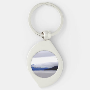 Alaska Blues Key Ring