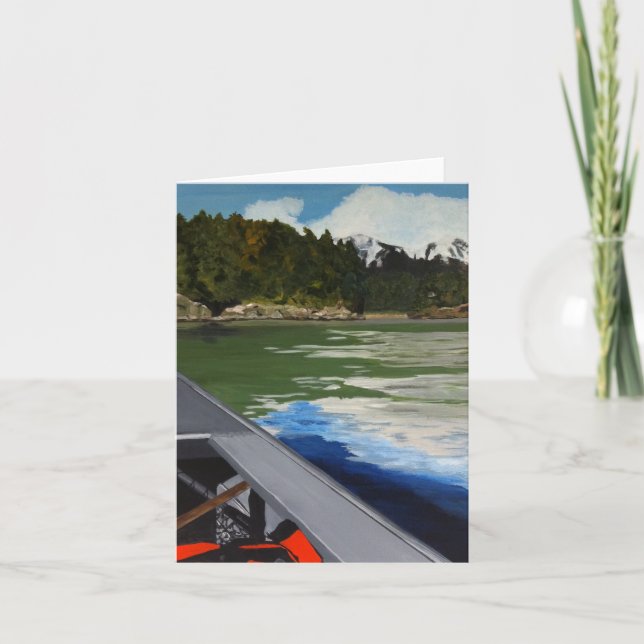 Alaska Boat Cards- Amalga Harbour Card (Front)