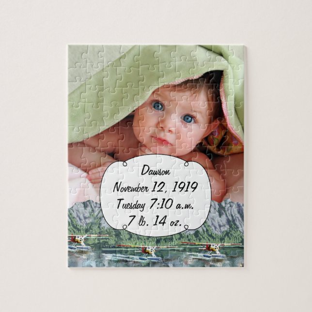 Alaska Bush Plane And Fishing Travel Jigsaw Puzzle (Vertical)