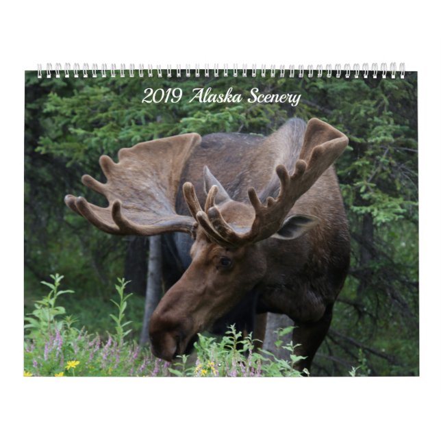 Alaska Calendar - Available for any year! (Cover)