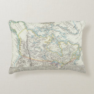 Alaska, Canada, Greenland Decorative Cushion