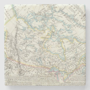 Alaska, Canada, Greenland Stone Coaster