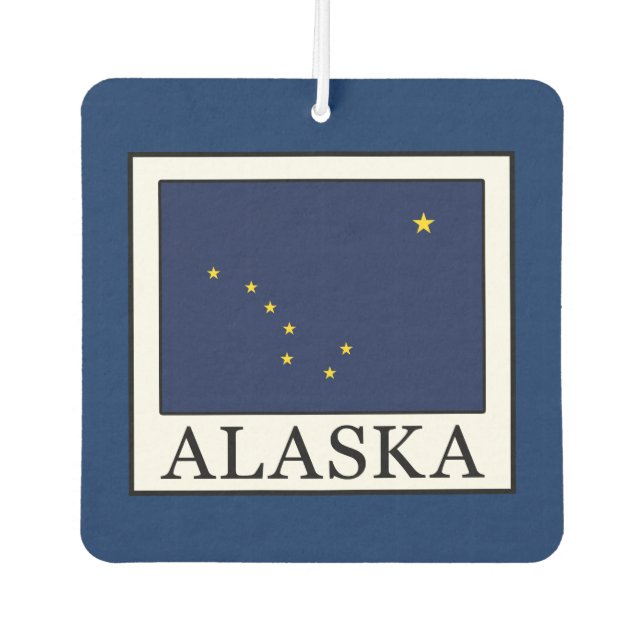 Alaska Car Air Freshener (Front)