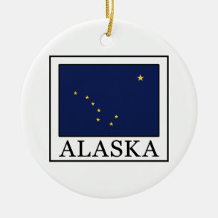Alaska Ceramic Tree Decoration